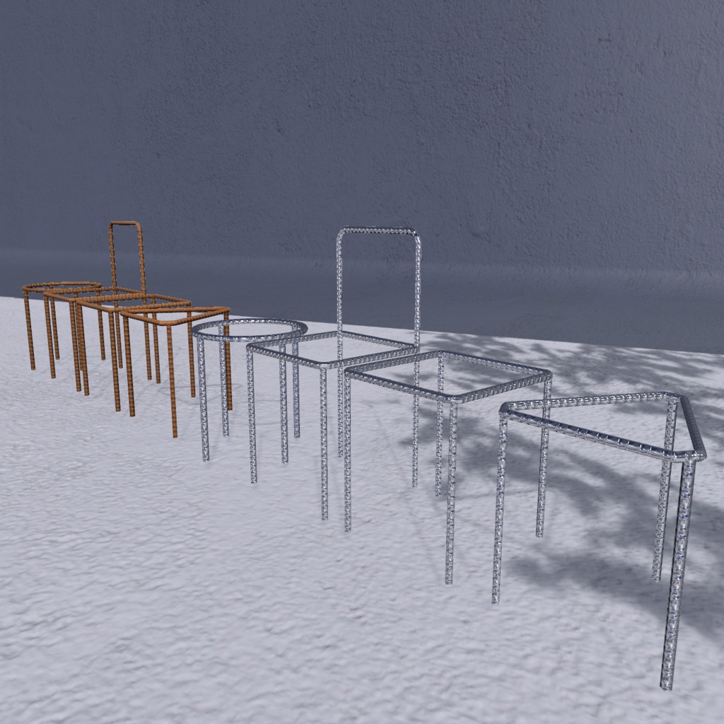 フレームチェア〈3Dmodel〉