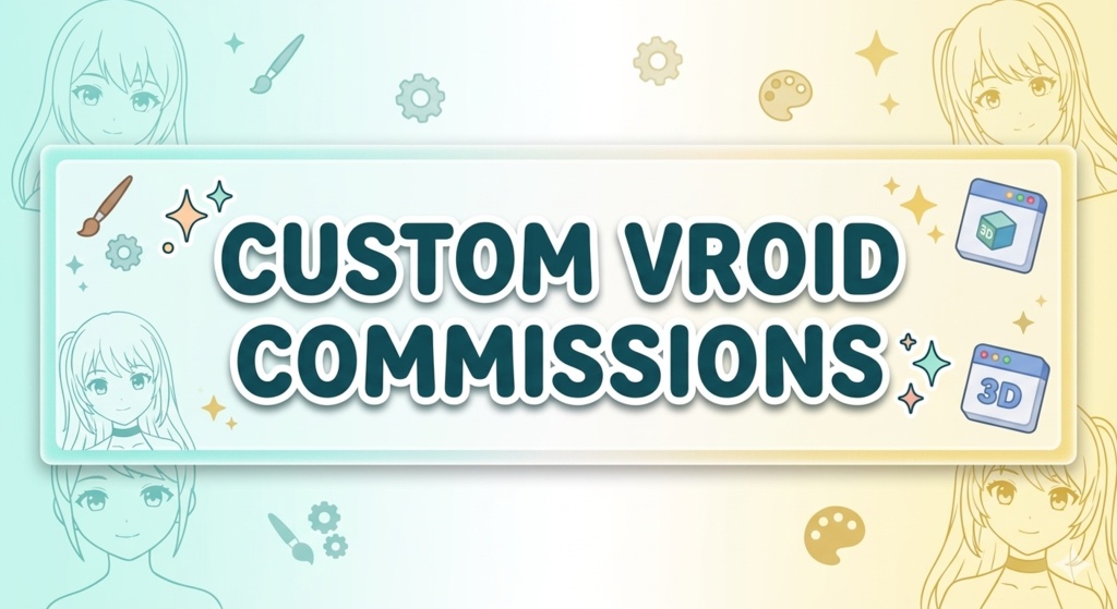 [Custom Commission] VRChat / VRoid Avatar - Made to Order