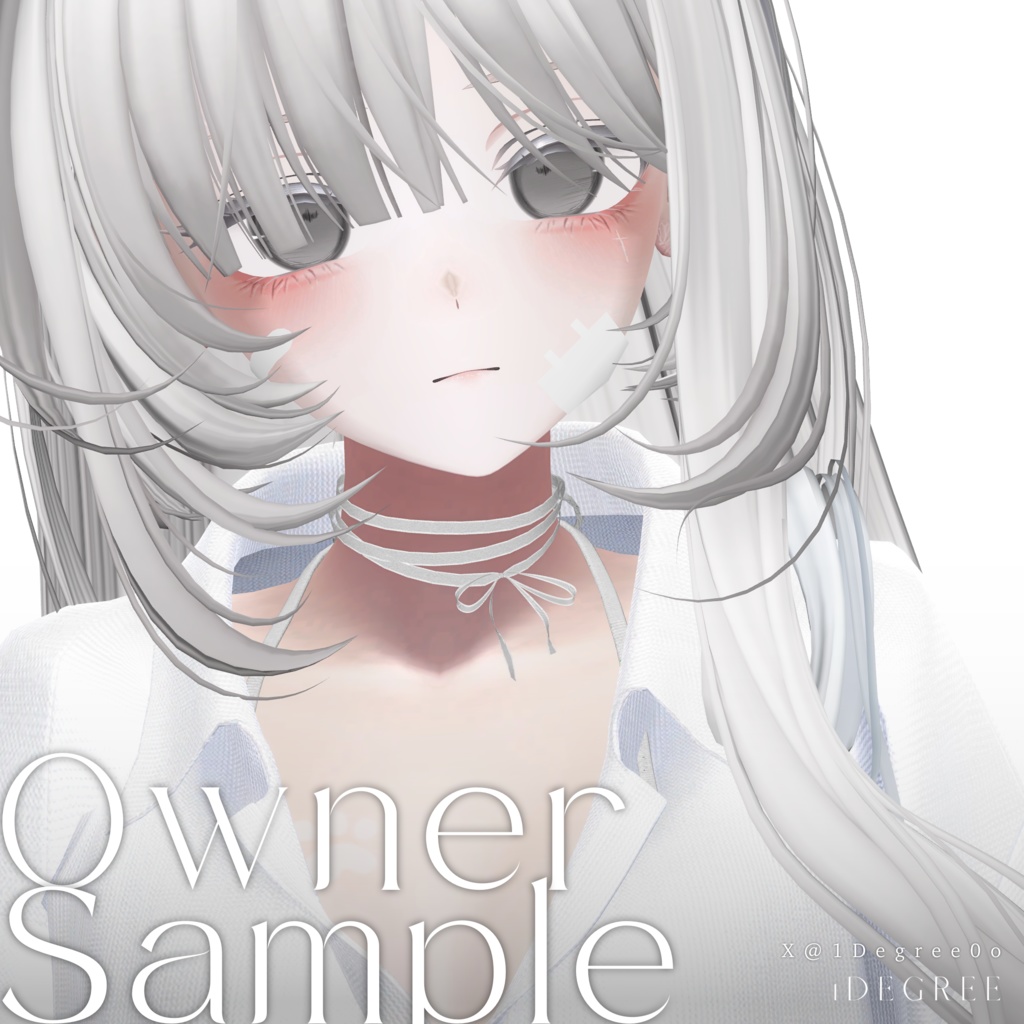 【17avatar対応】Dark Sketchy Eye Texture