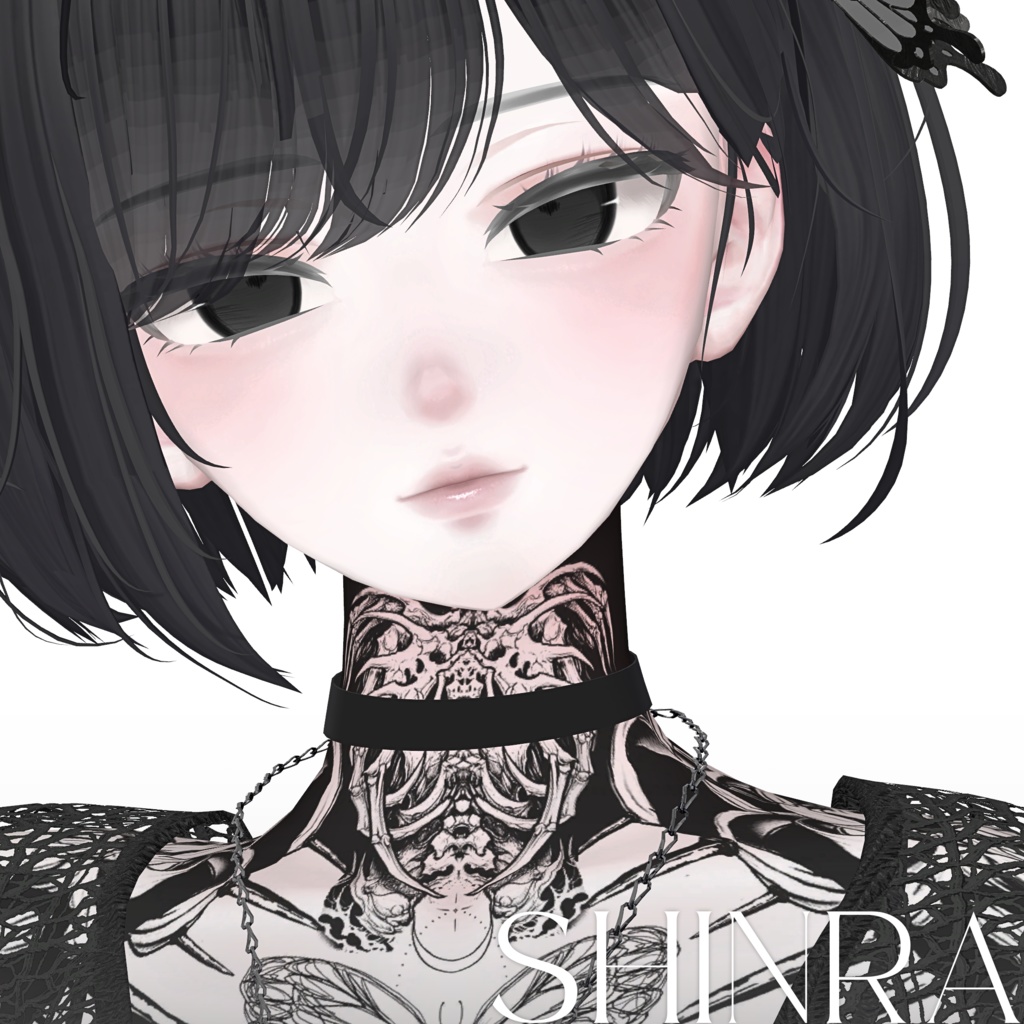 【17avatar対応】Dark Sketchy Eye Texture