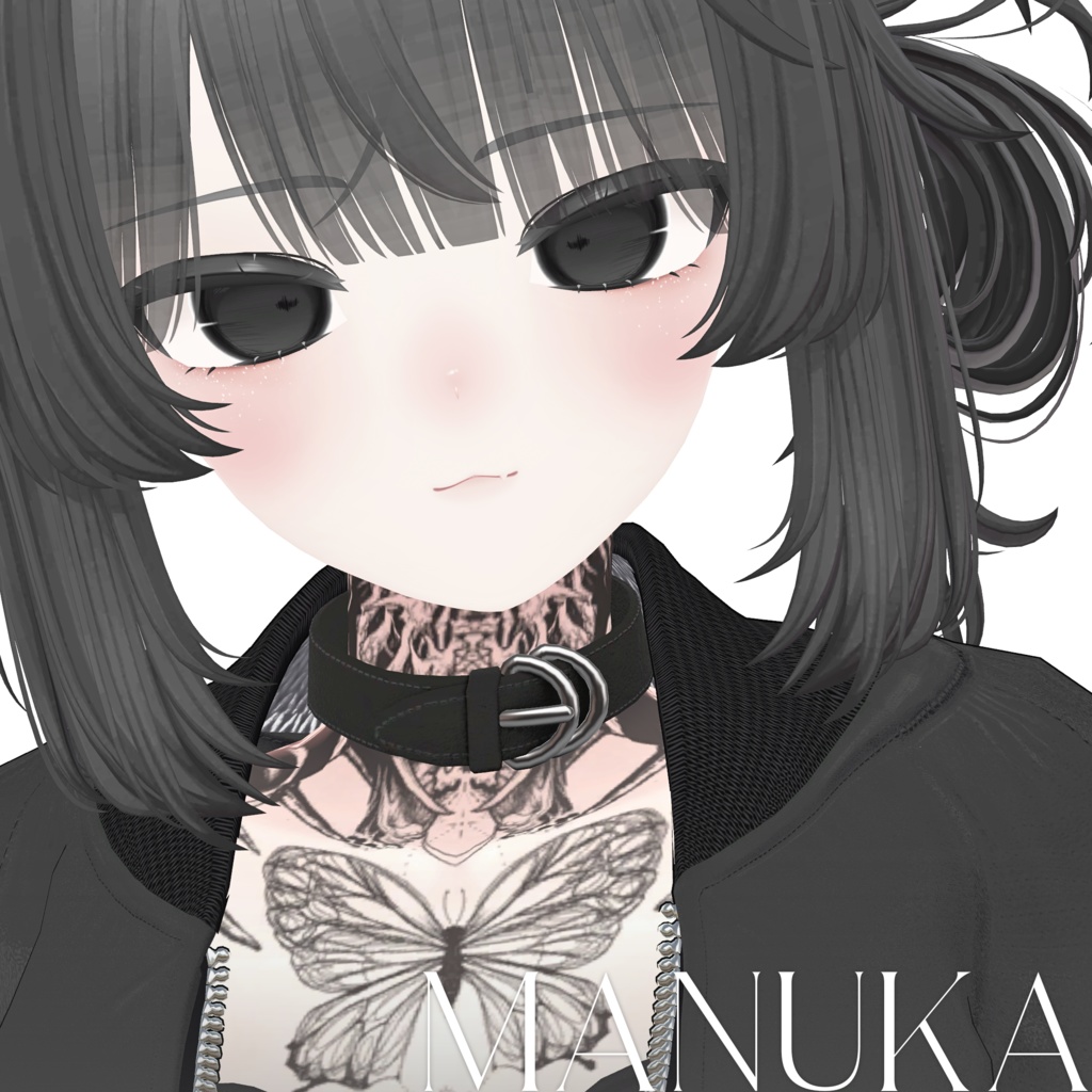 【17avatar対応】Dark Sketchy Eye Texture