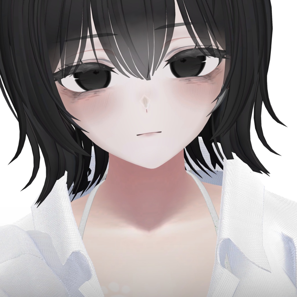 【しなの Shinano】Dark Sketchy Eye + MakeUp + Blendshape