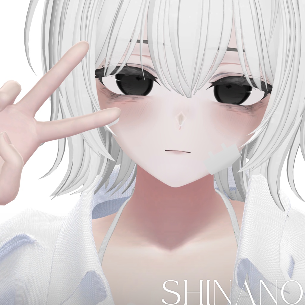 【しなの Shinano】Dark Sketchy Eye + MakeUp + Blendshape