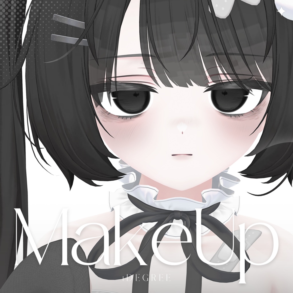 【ミルフィ Milfy】Dark Sketchy Eye + MakeUp + Blendshape