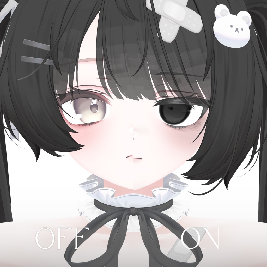 【ミルフィ Milfy】Dark Sketchy Eye + MakeUp + Blendshape