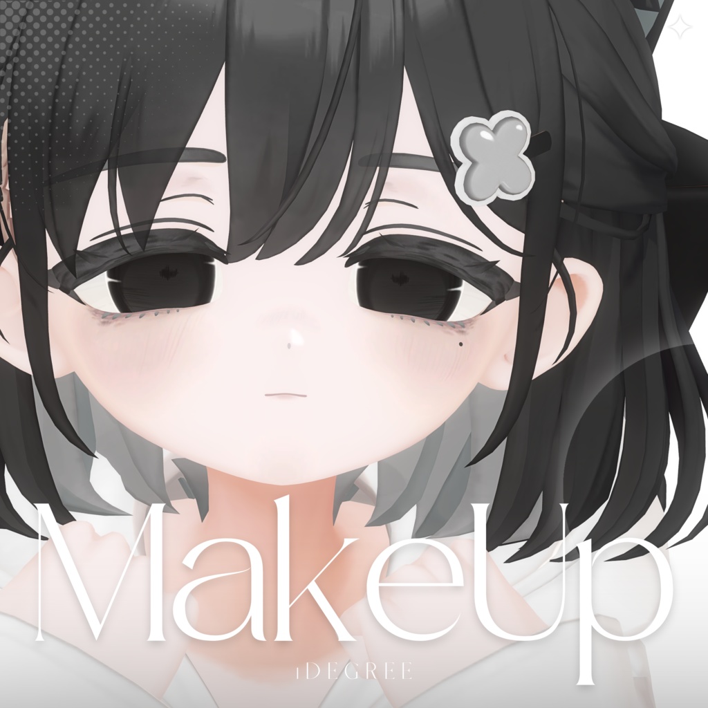 【しらつめ Shiratsume】Dark Sketchy Eye + MakeUp + Blendshape