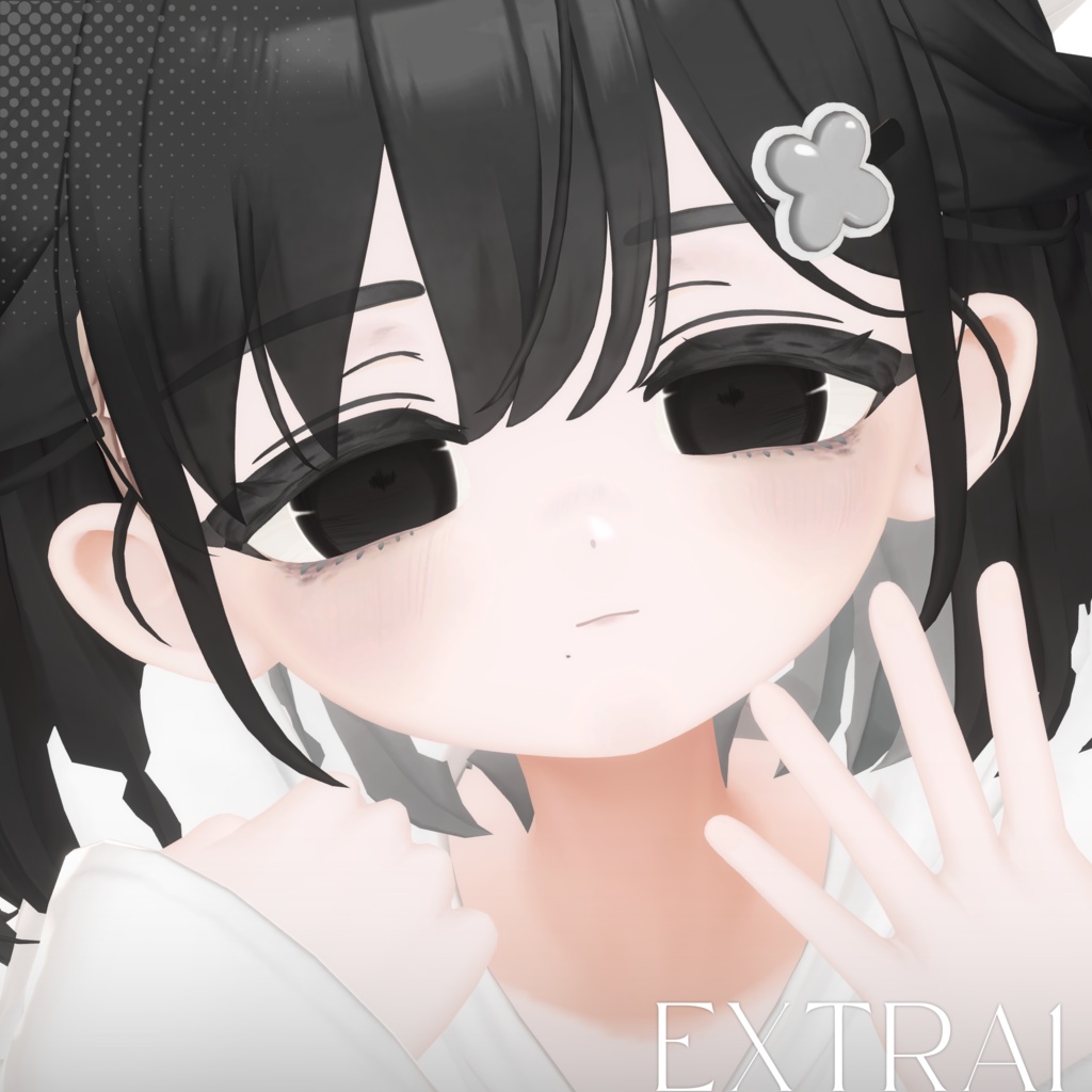 【しらつめ Shiratsume】Dark Sketchy Eye + MakeUp + Blendshape