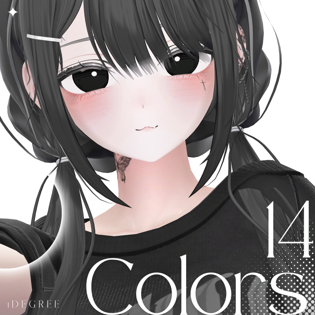 【16avatar対応】Dot Eye Texture