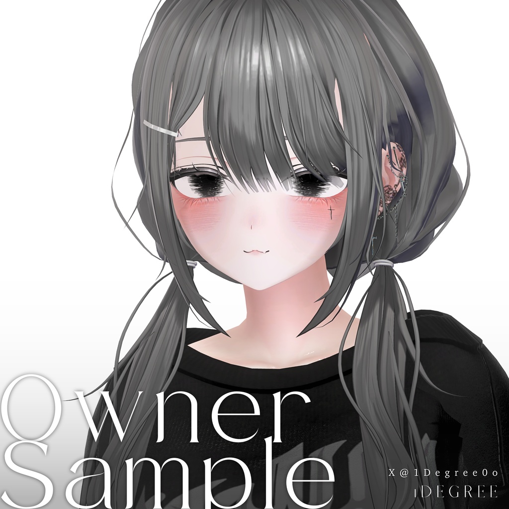 【17avatar対応】Depressed Eye Texture