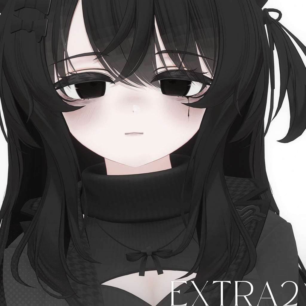 【エク Eku】Dark Sketchy Eye + MakeUp + Blendshape