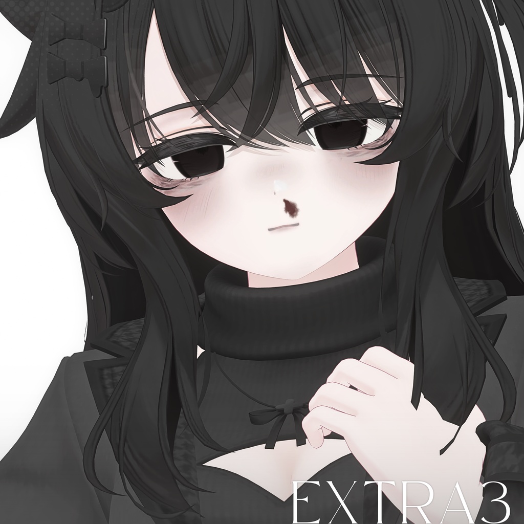 【エク Eku】Dark Sketchy Eye + MakeUp + Blendshape