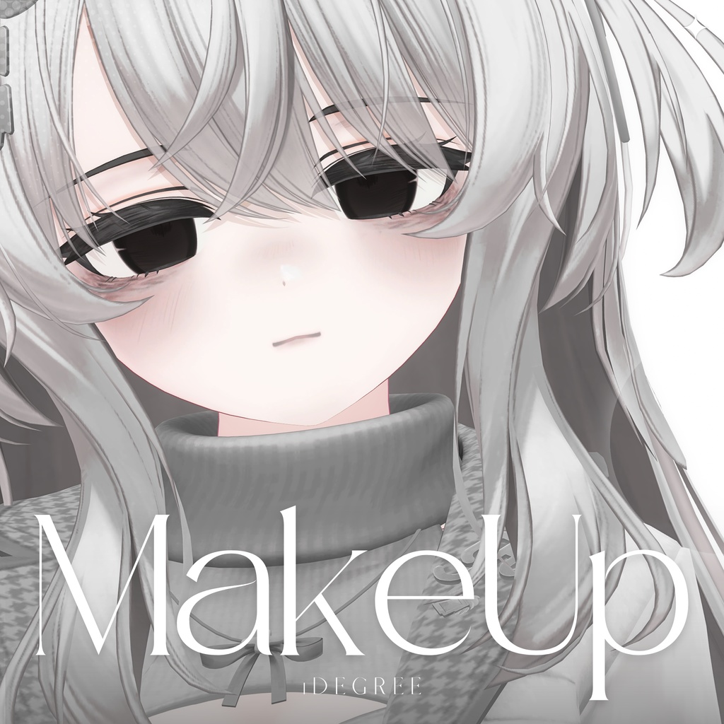 【エク Eku】Dark Sketchy Eye + MakeUp + Blendshape