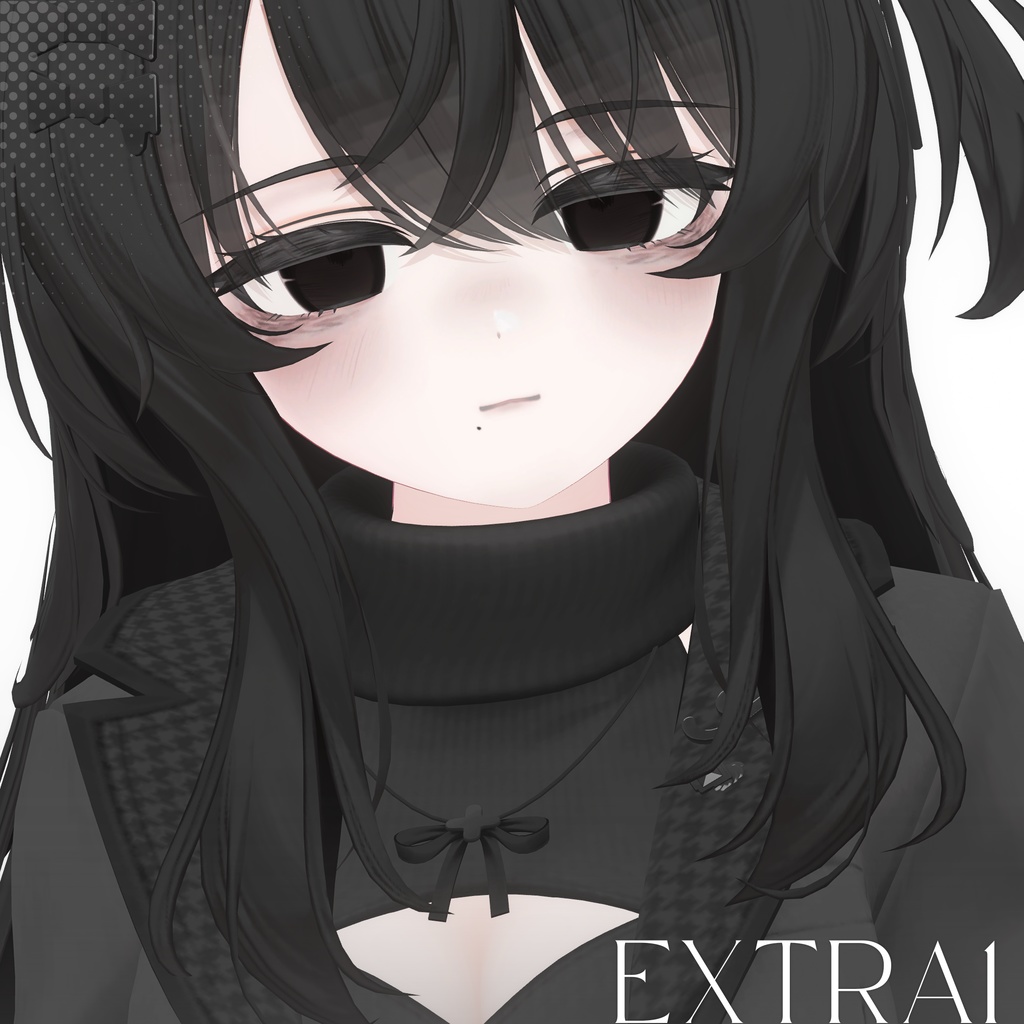 【エク Eku】Dark Sketchy Eye + MakeUp + Blendshape