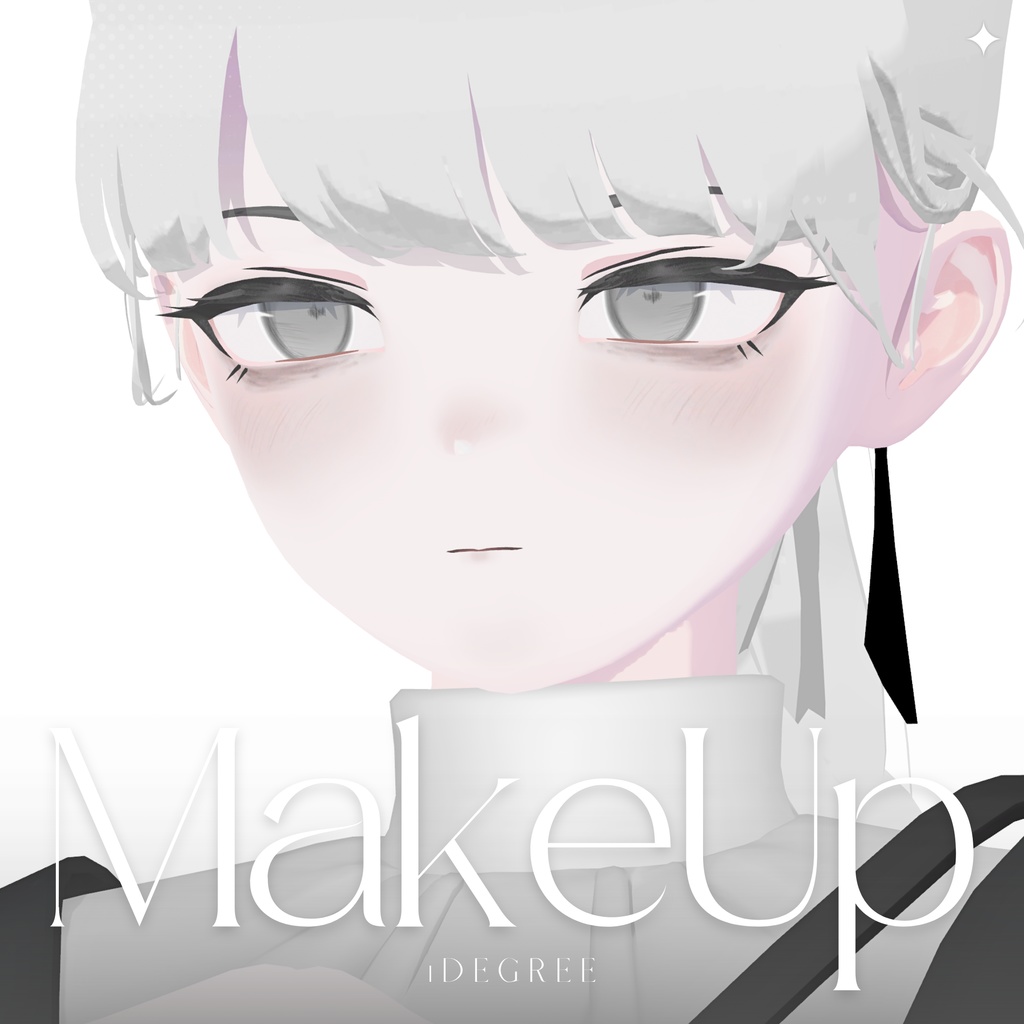 【Lapwing】Dark Sketchy Eye + MakeUp + Blendshape