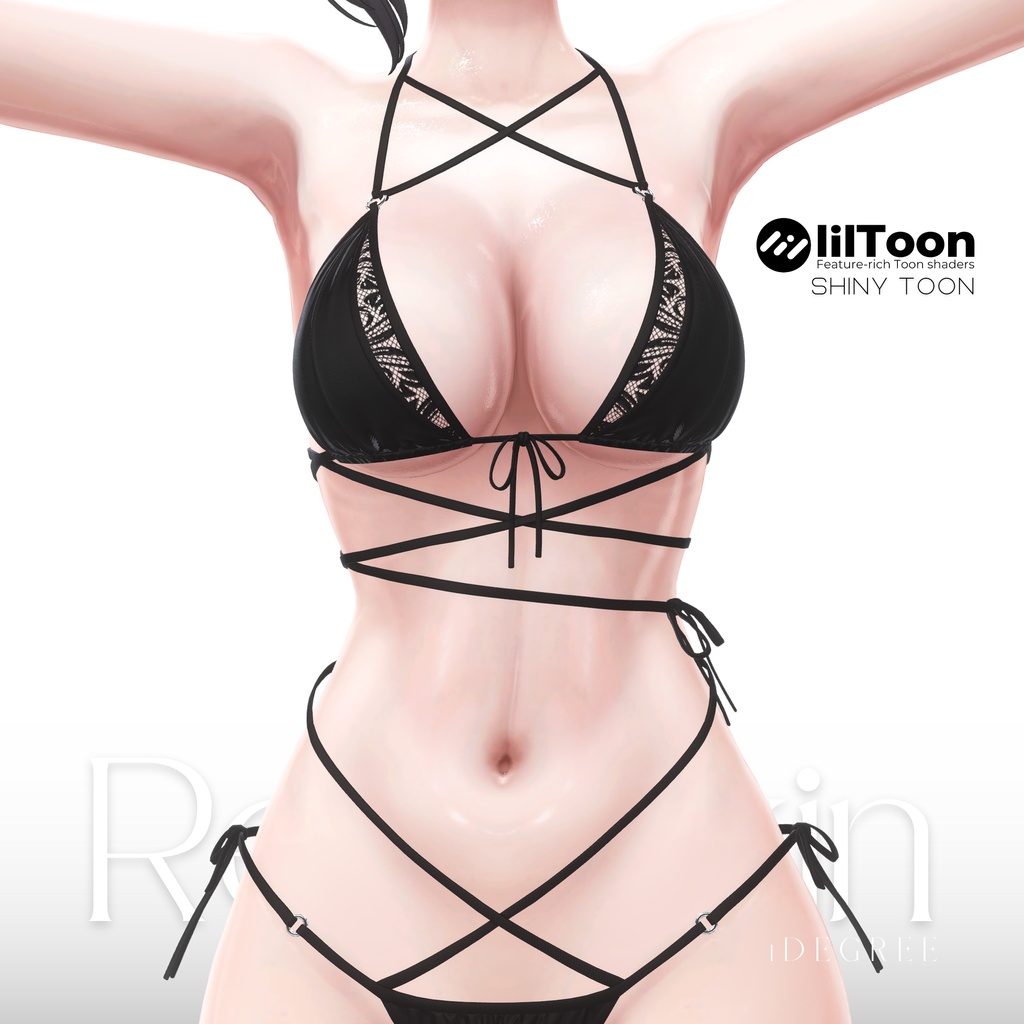【SALE!】Shiny Real Skin Material【Liltoon】