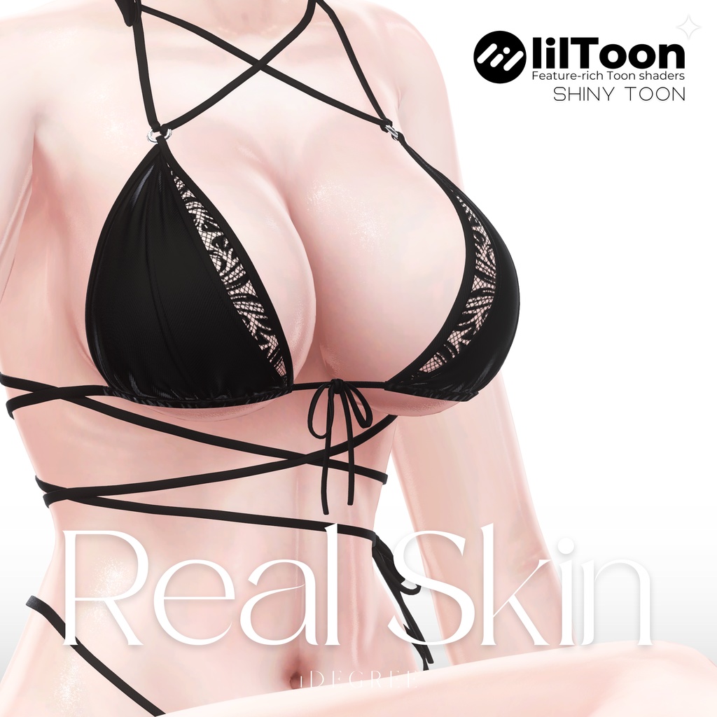 【SALE!】Shiny Real Skin Material【Liltoon】