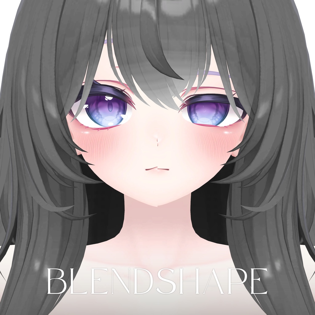 【愛莉 Airi】Dark Sketchy Eye + MakeUp + Blendshape