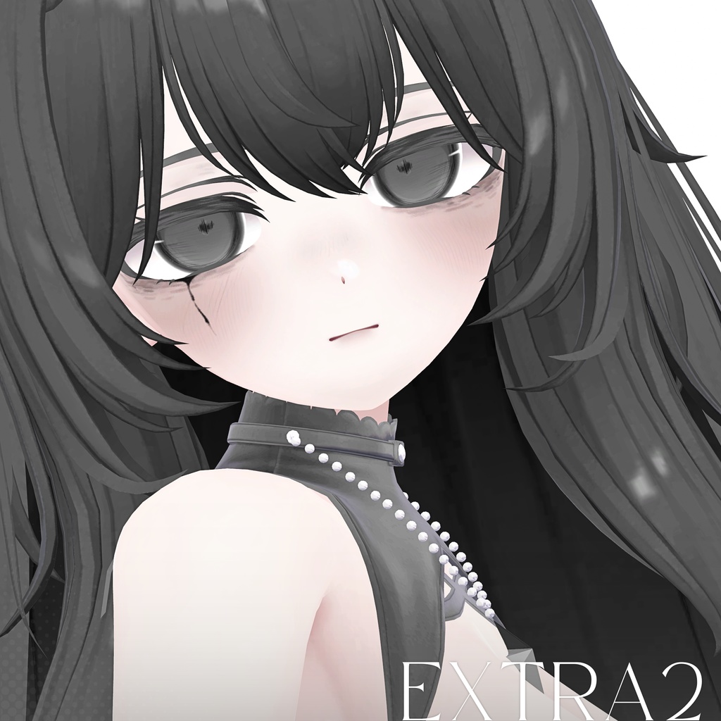 【愛莉 Airi】Dark Sketchy Eye + MakeUp + Blendshape