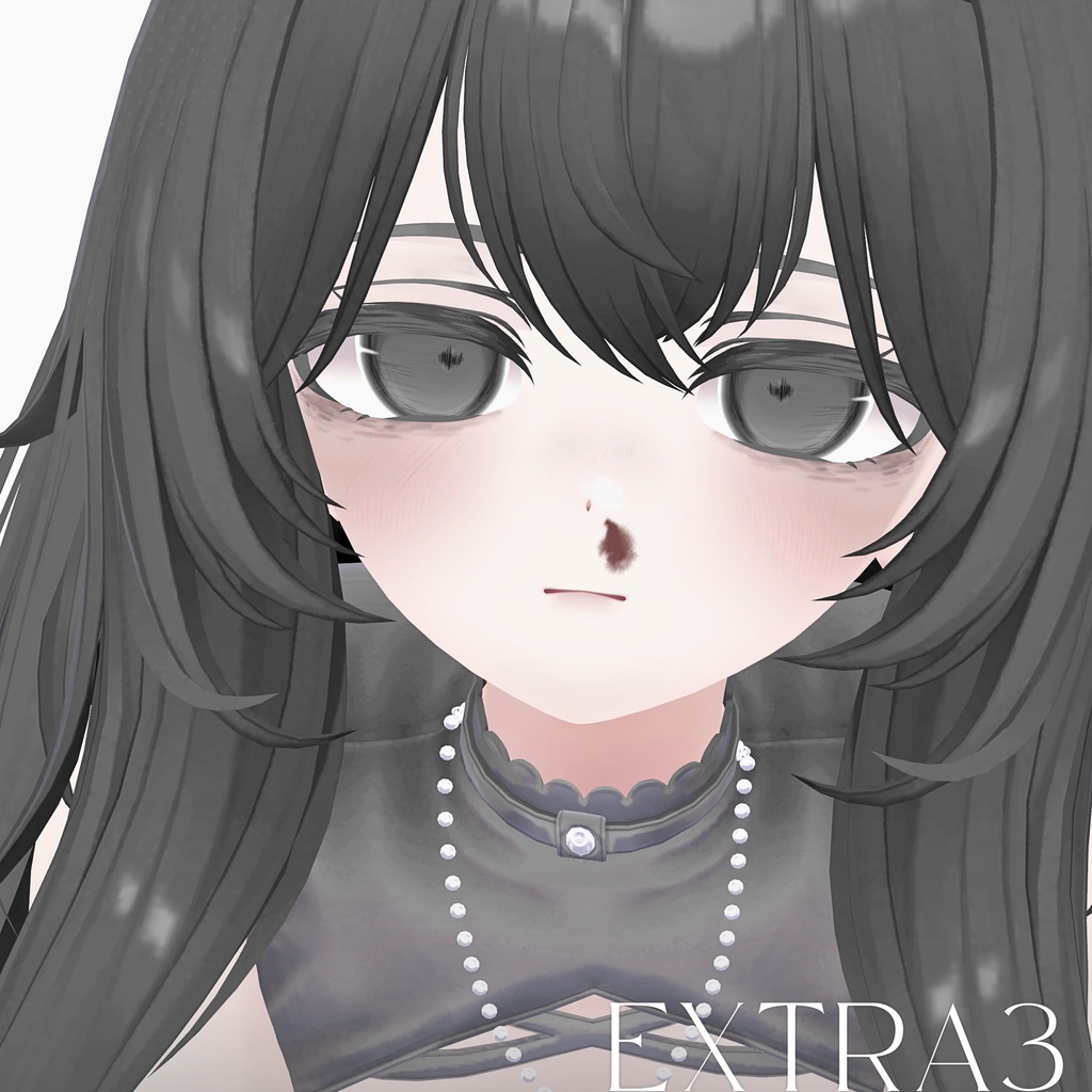 【愛莉 Airi】Dark Sketchy Eye + MakeUp + Blendshape