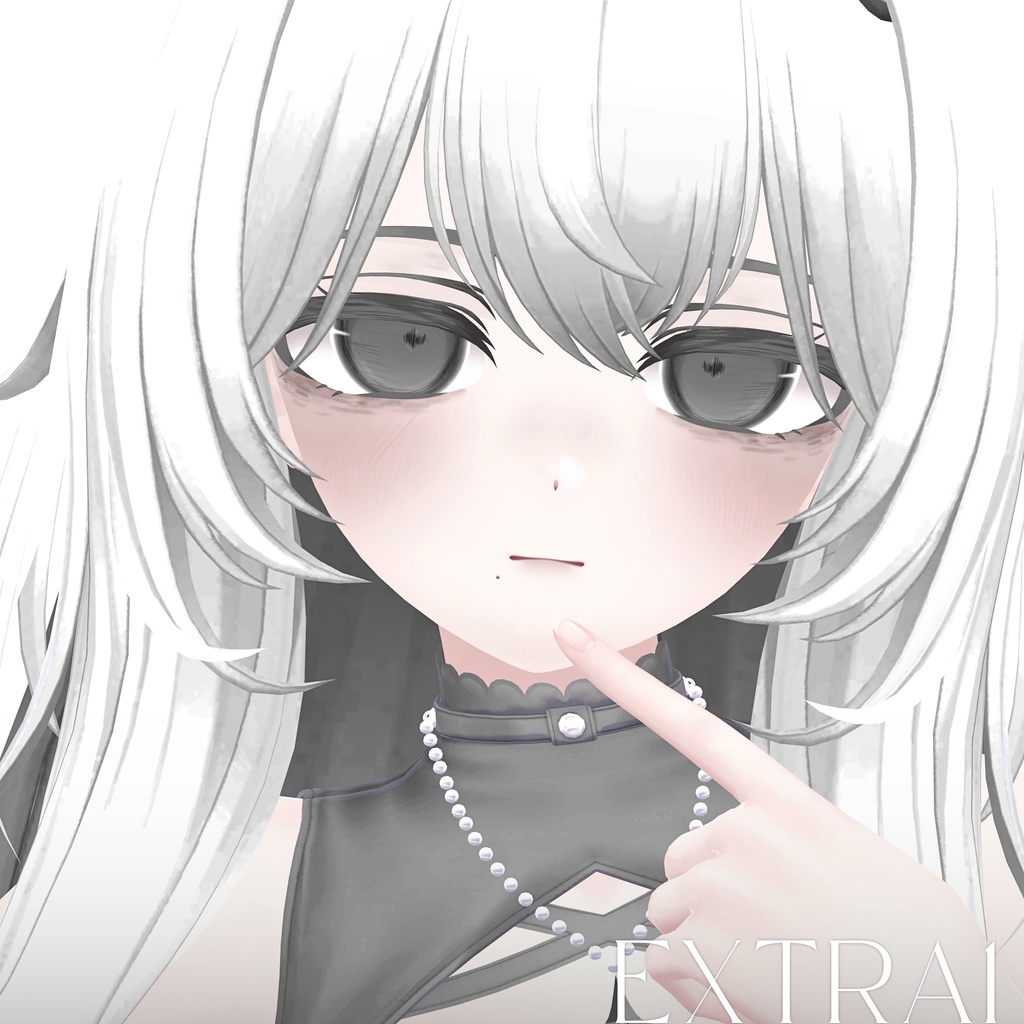 【愛莉 Airi】Dark Sketchy Eye + MakeUp + Blendshape