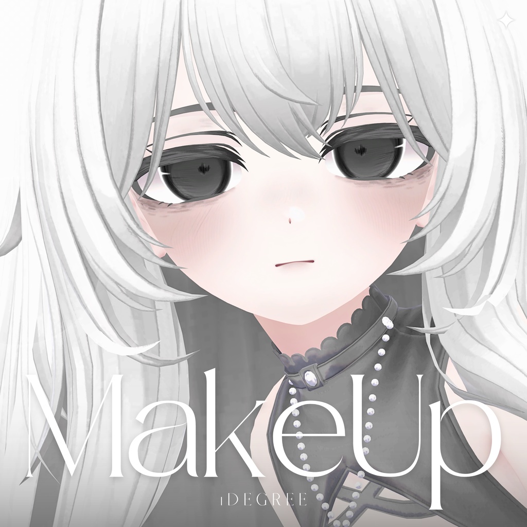 【愛莉 Airi】Dark Sketchy Eye + MakeUp + Blendshape
