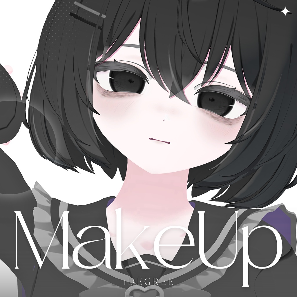 【ショコラ Chocolat】Dark Sketchy Eye + MakeUp + Blendshape