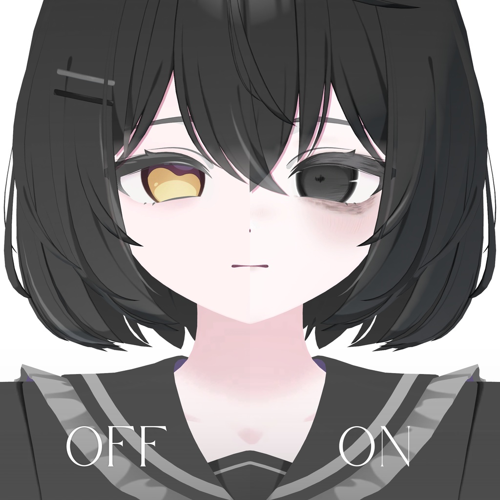 【ショコラ Chocolat】Dark Sketchy Eye + MakeUp + Blendshape