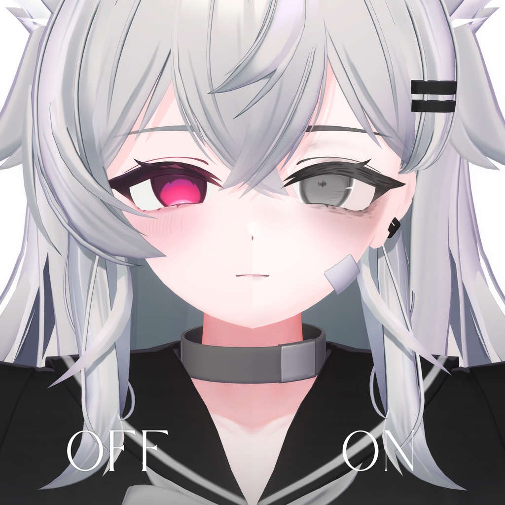 【りる Riru】Dark Sketchy Eye + MakeUp + Blendshape