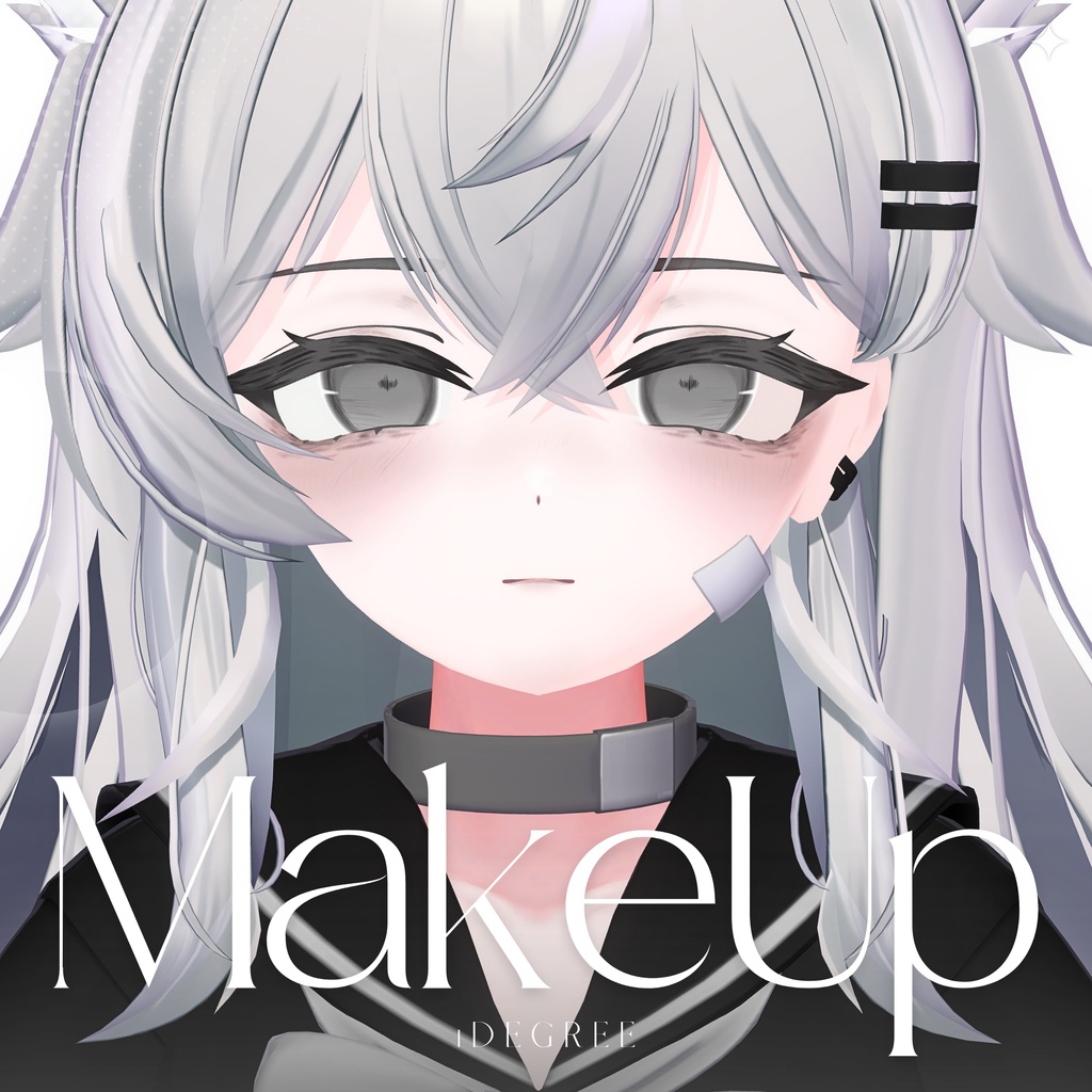 【りる Riru】Dark Sketchy Eye + MakeUp + Blendshape