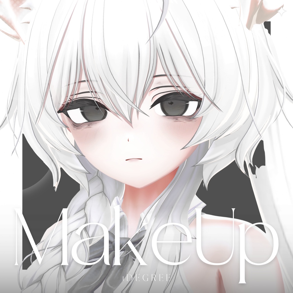 【まよ Mayo】Dark Sketchy Eye + MakeUp + Blendshape