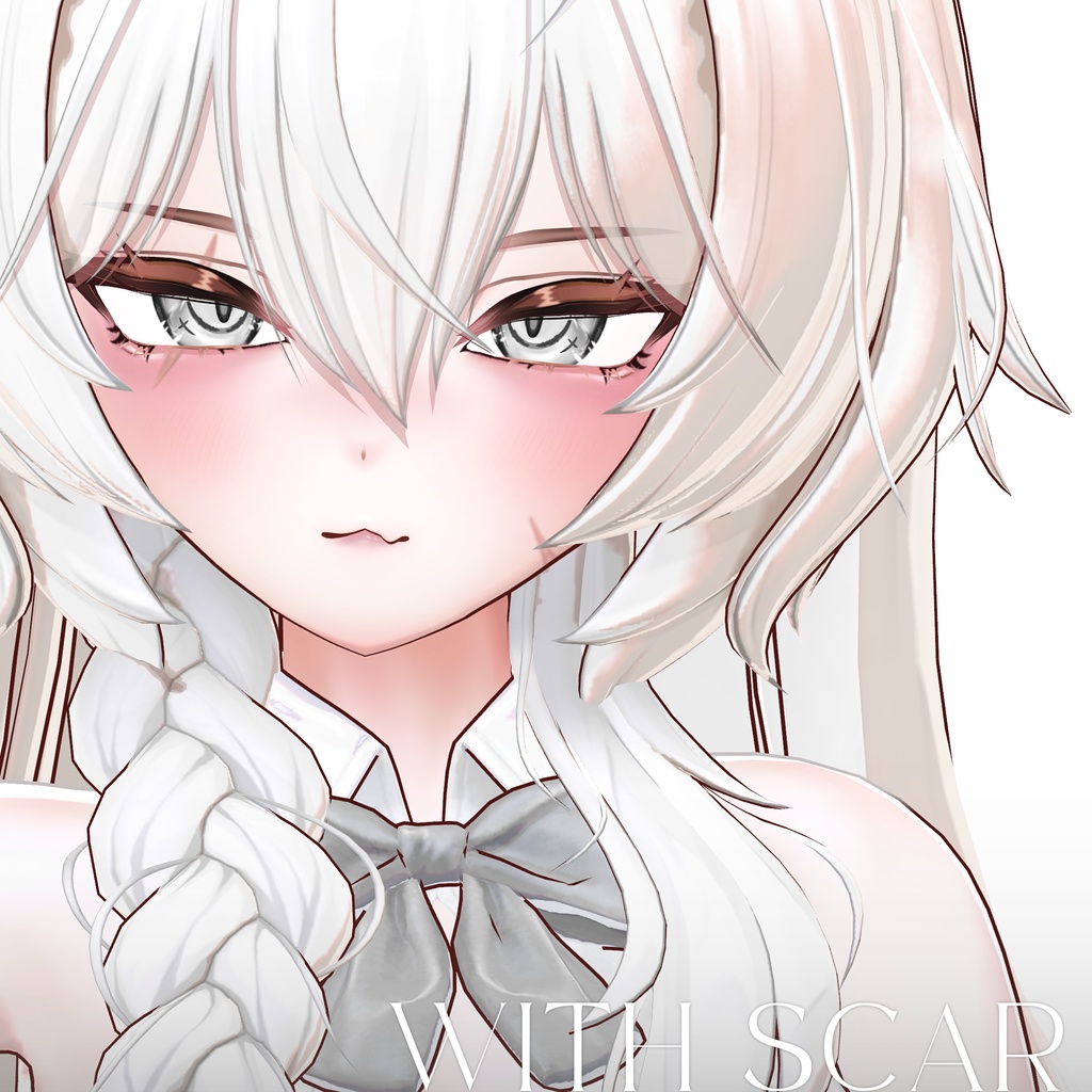 【まよ Mayo】Cat ScarGaze Eye + MakeUp + Blendshape