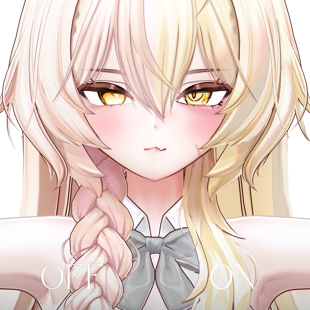 【まよ Mayo】Cat ScarGaze Eye + MakeUp + Blendshape