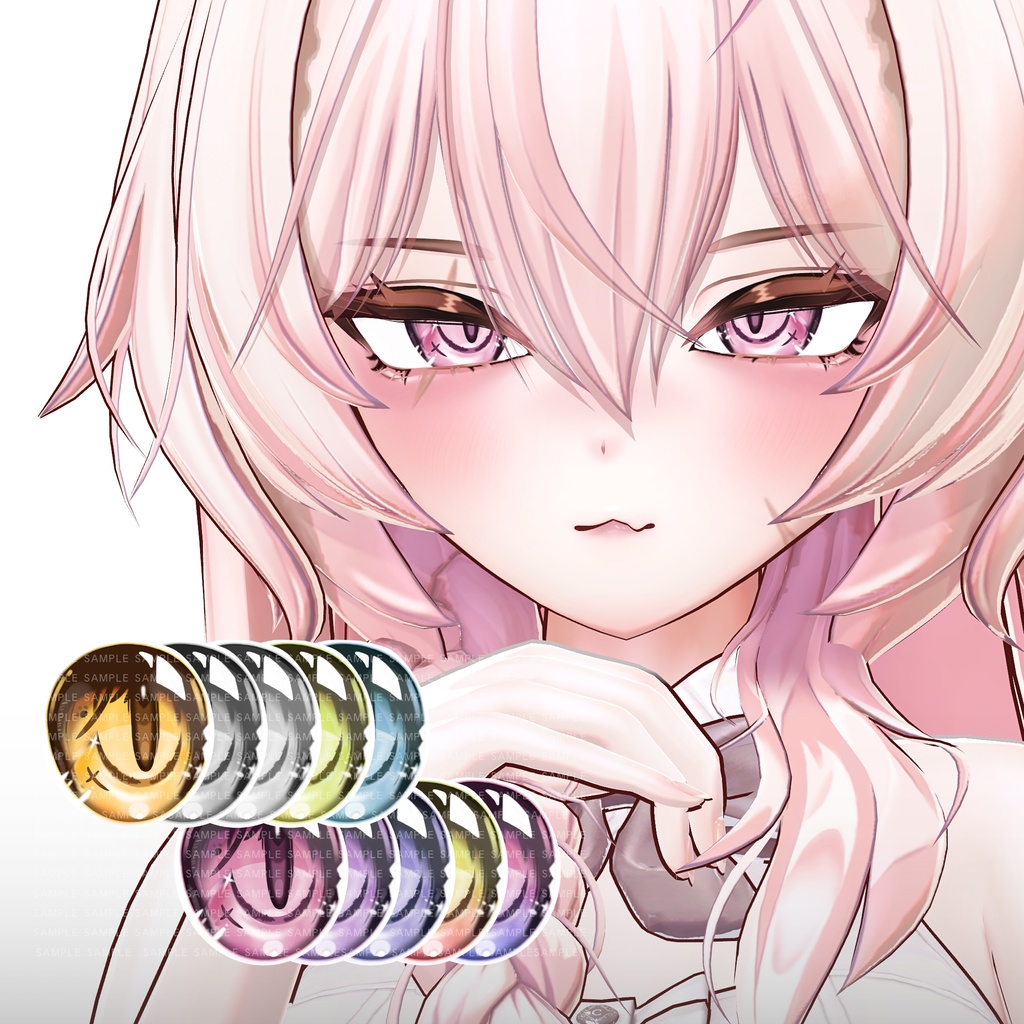 【まよ Mayo】Cat ScarGaze Eye + MakeUp + Blendshape