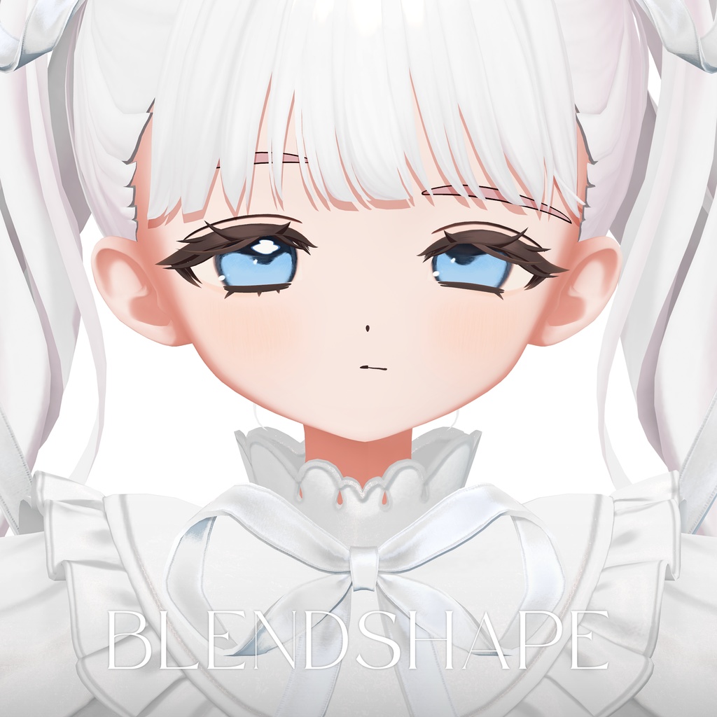 【フィユエ Fyuett】Dark Sketchy Eye + MakeUp + Blendshape