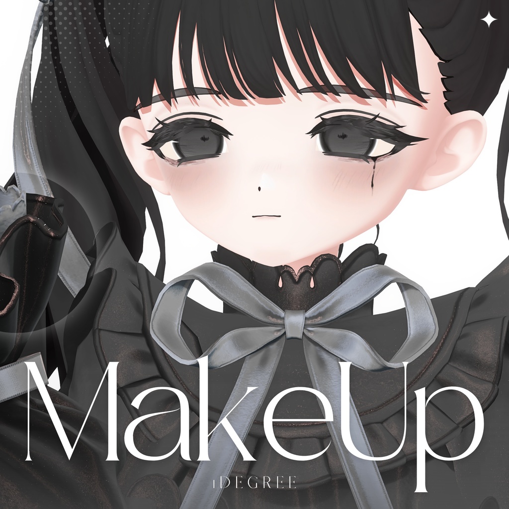 【フィユエ Fyuett】Dark Sketchy Eye + MakeUp + Blendshape