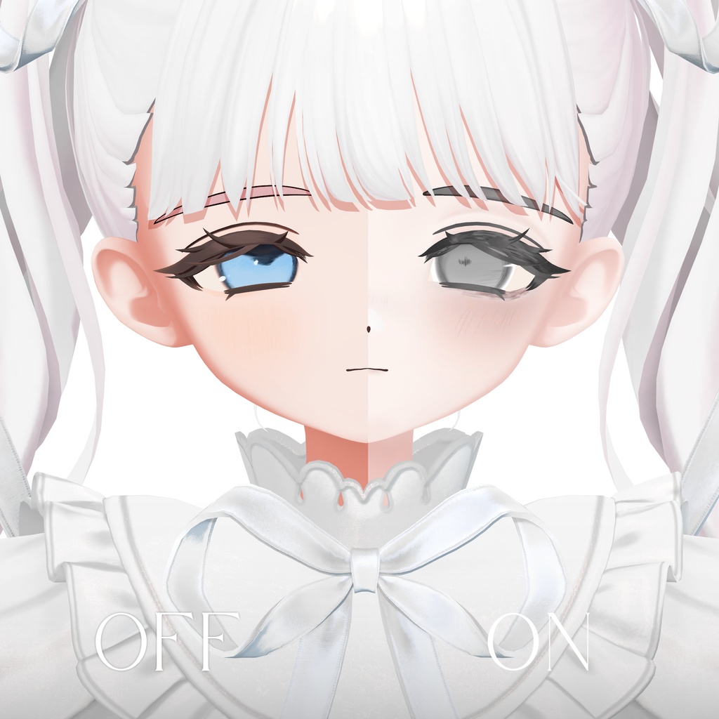 【フィユエ Fyuett】Dark Sketchy Eye + MakeUp + Blendshape