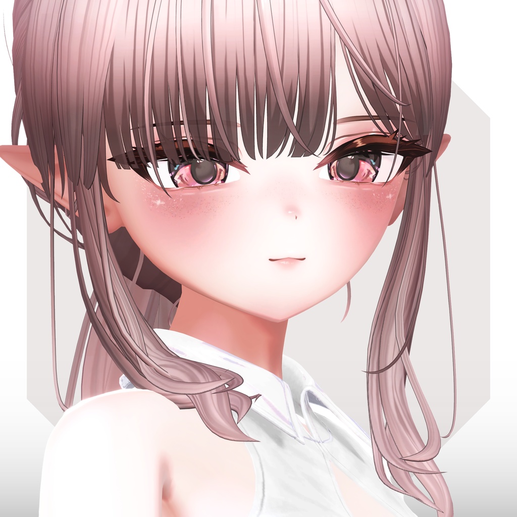 【まよ Mayo】Elf Veil Eye + MakeUp + Blendshape