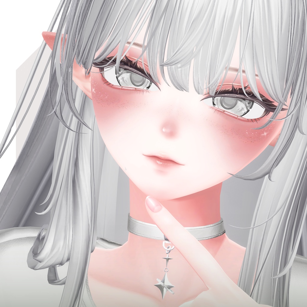【海咲 Misaki】Elf Veil Eye + MakeUp + Blendshape