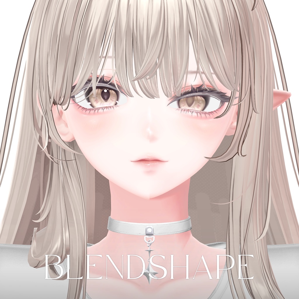 【海咲 Misaki】Elf Veil Eye + MakeUp + Blendshape