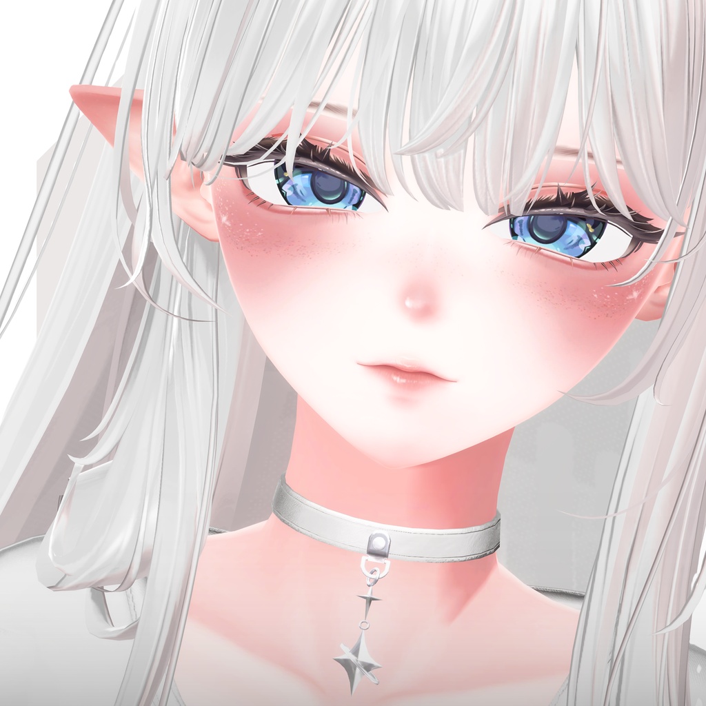 【海咲 Misaki】Elf Veil Eye + MakeUp + Blendshape