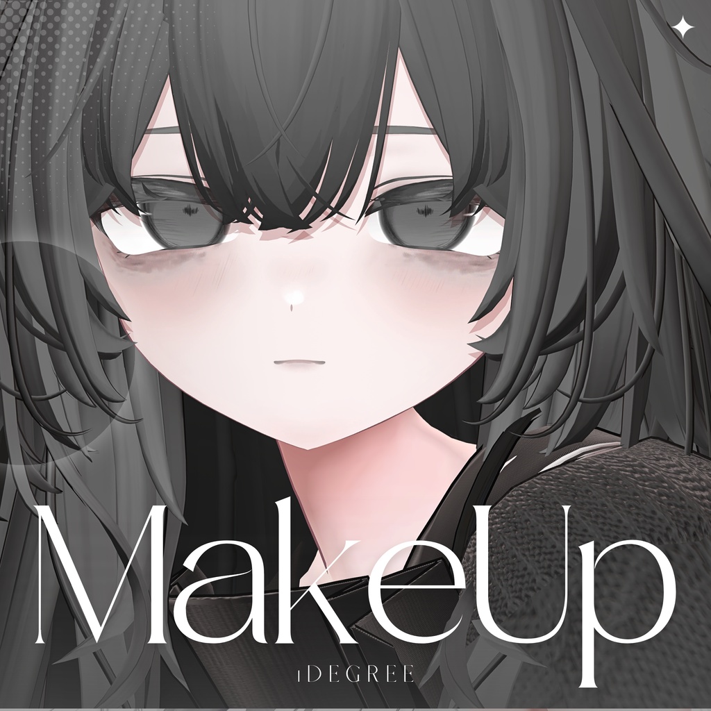 【輝夜 Kaguya】Dark Sketchy Eye + MakeUp + Blendshape
