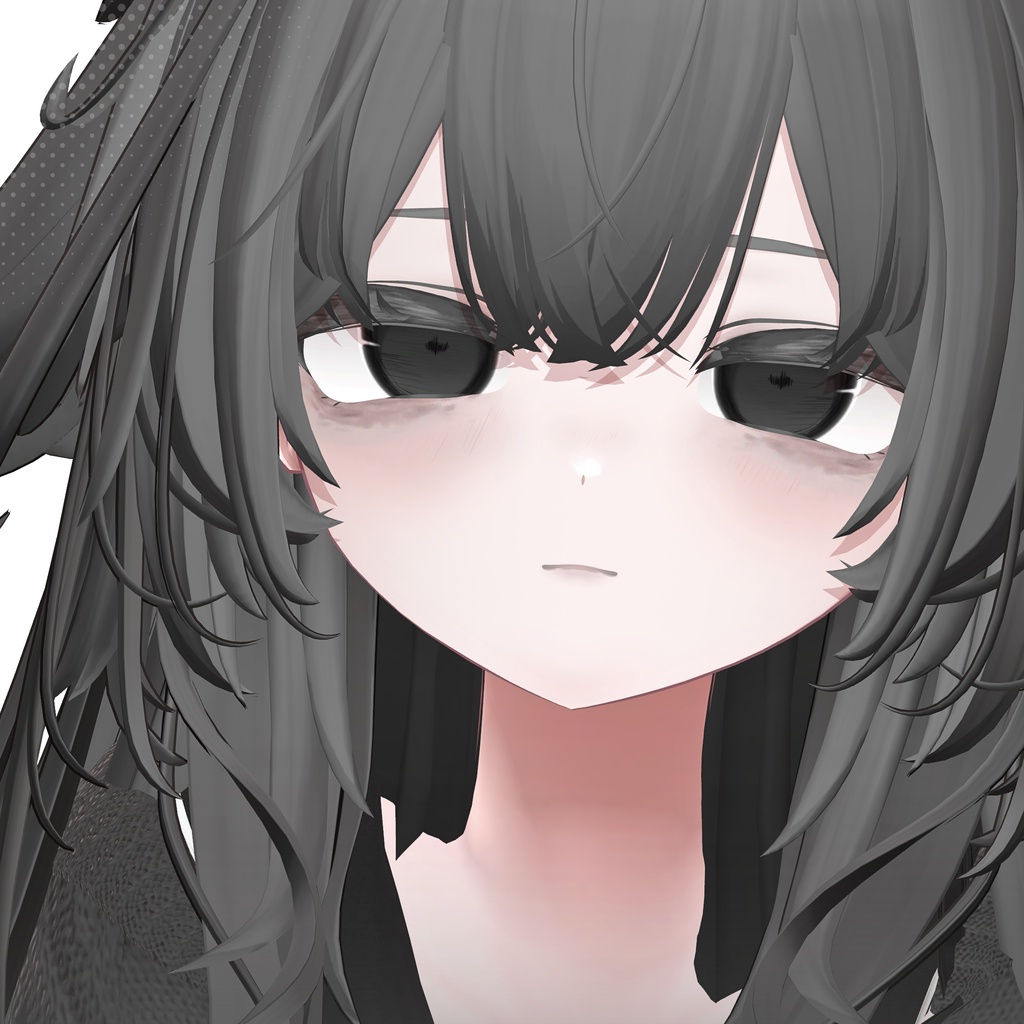 【輝夜 Kaguya】Dark Sketchy Eye + MakeUp + Blendshape