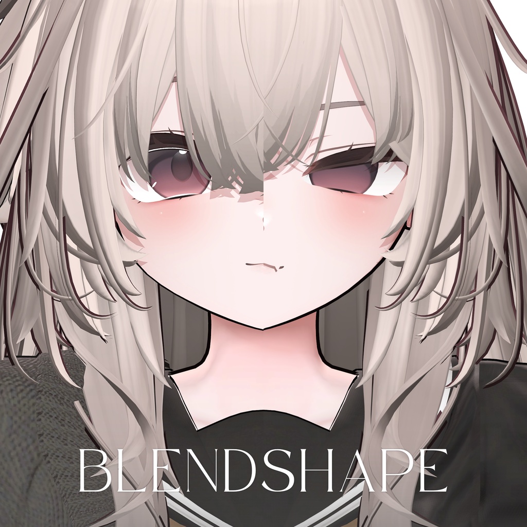 【輝夜 Kaguya】Cat ScarGaze Eye + MakeUp + Blendshape