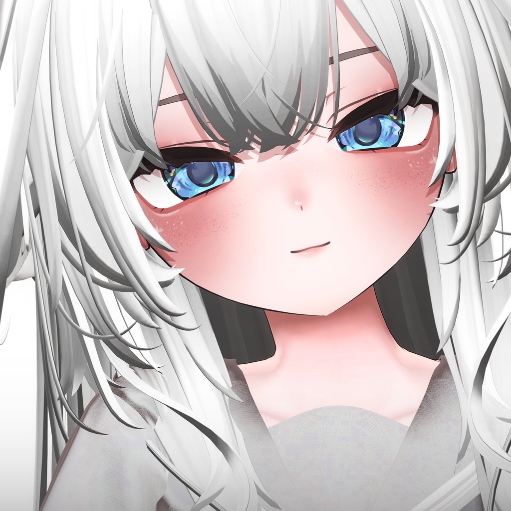 【輝夜 Kaguya】Elf Veil Eye + MakeUp + Blendshape
