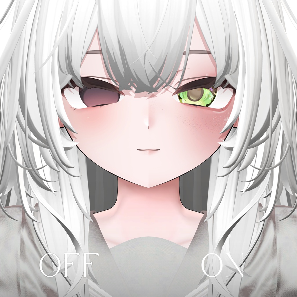 【輝夜 Kaguya】Elf Veil Eye + MakeUp + Blendshape