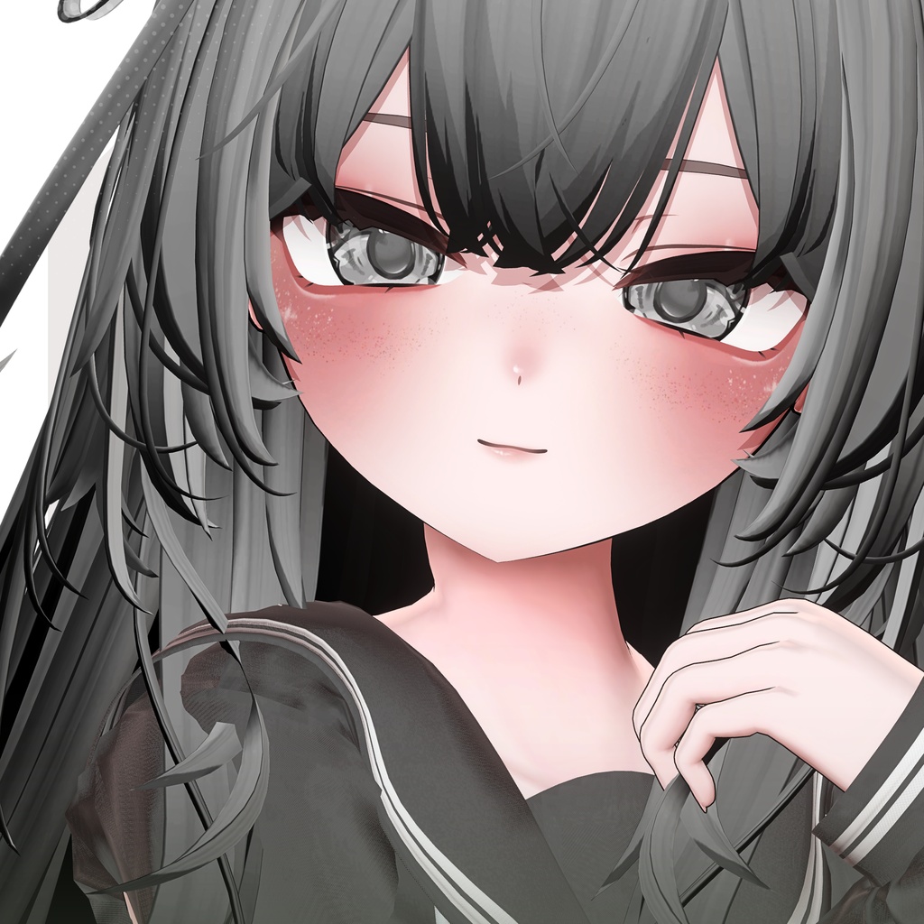 【輝夜 Kaguya】Elf Veil Eye + MakeUp + Blendshape