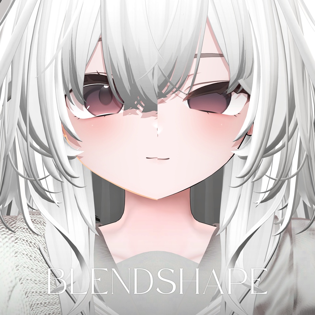 【輝夜 Kaguya】Elf Veil Eye + MakeUp + Blendshape