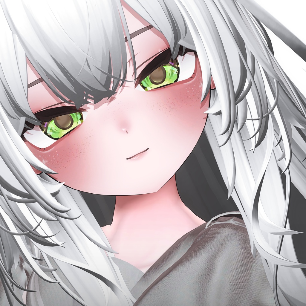 【輝夜 Kaguya】Elf Veil Eye + MakeUp + Blendshape