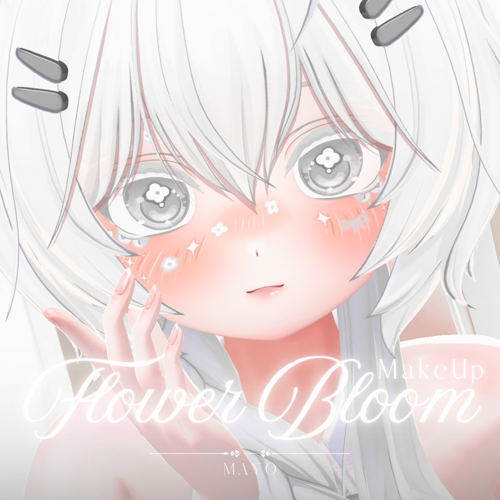 【12avatar対応】Flower Bloom Eye + MakeUp Texture
