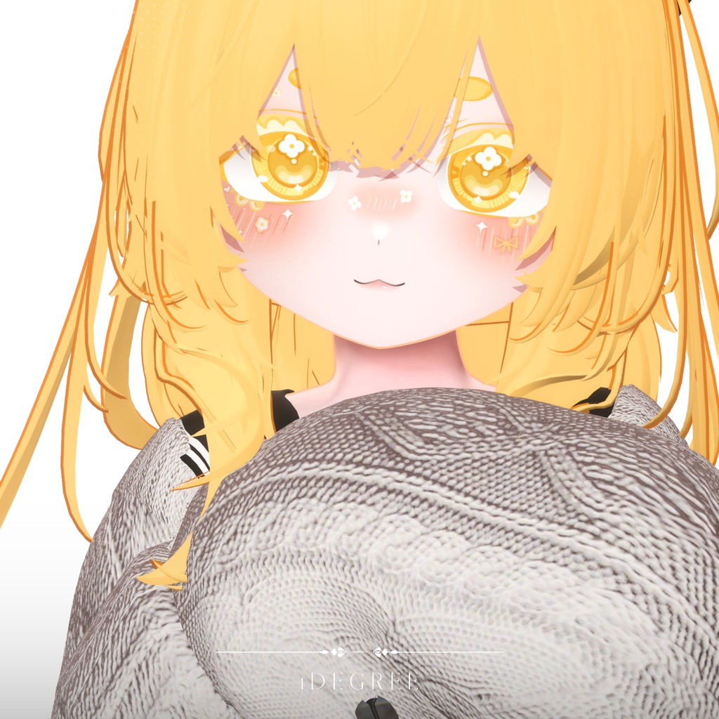 【12avatar対応】Flower Bloom Eye + MakeUp Texture